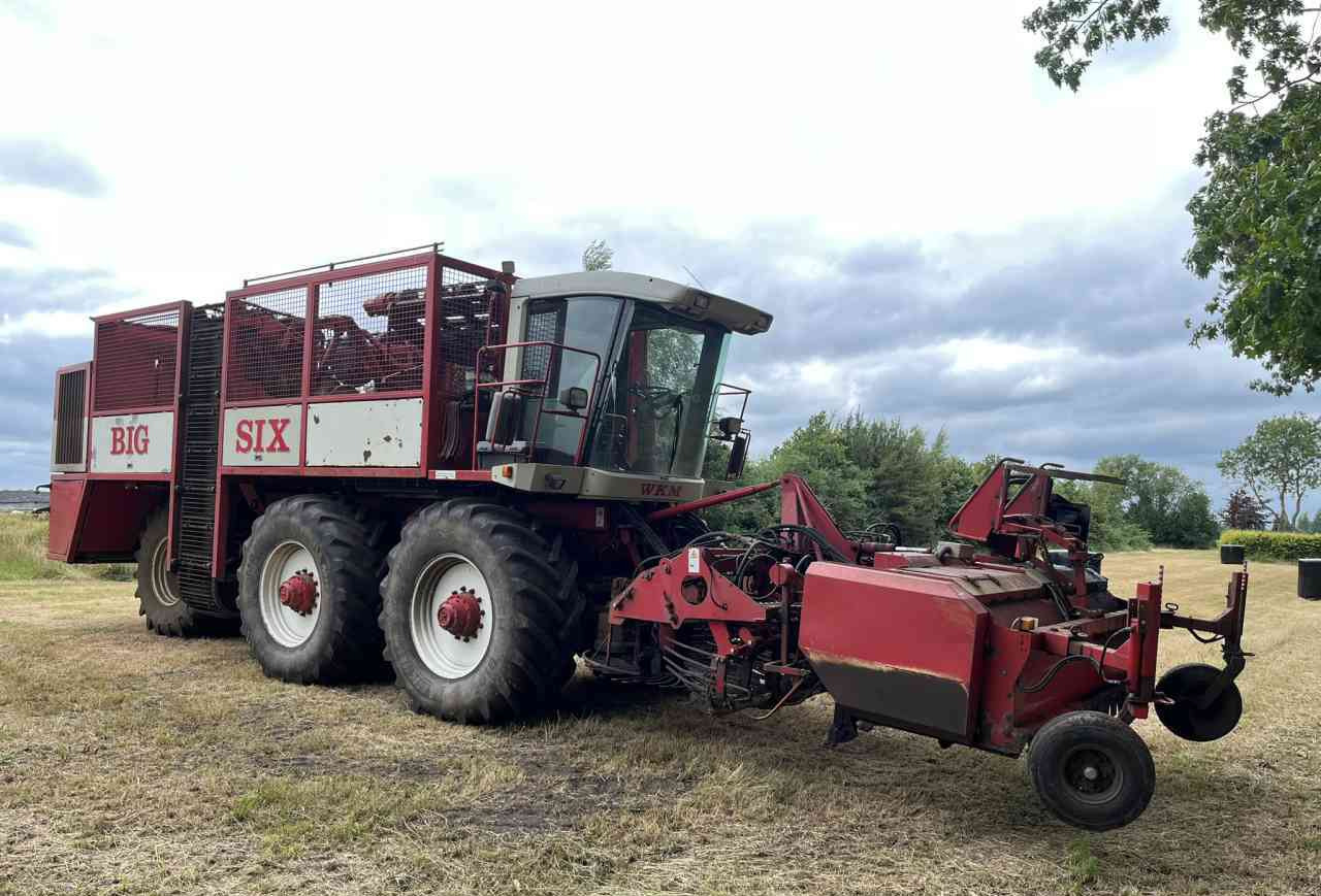WKM Agrifac WKM BIG SIX Bietenrooier, rooimachines, oogstmachines. - Máy thu hoạch củ cải đường: hình 2 WKM Agrifac WKM BIG SIX Bietenrooier, rooimachines, oogstmachines. - Máy thu hoạch củ cải đường: hình 2