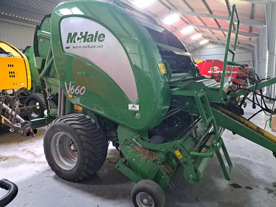 Mchale V660 - Máy đóng kiện tròn: hình 2 Mchale V660 - Máy đóng kiện tròn: hình 2
