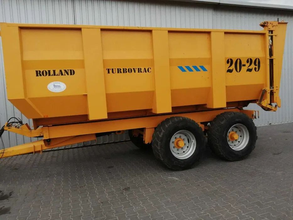 Przyczepa skorupowa 16 ton ROLLAND 20-29 TURBOVRAC - Toa kéo trang trại: hình 1 Przyczepa skorupowa 16 ton ROLLAND 20-29 TURBOVRAC - Toa kéo trang trại: hình 1