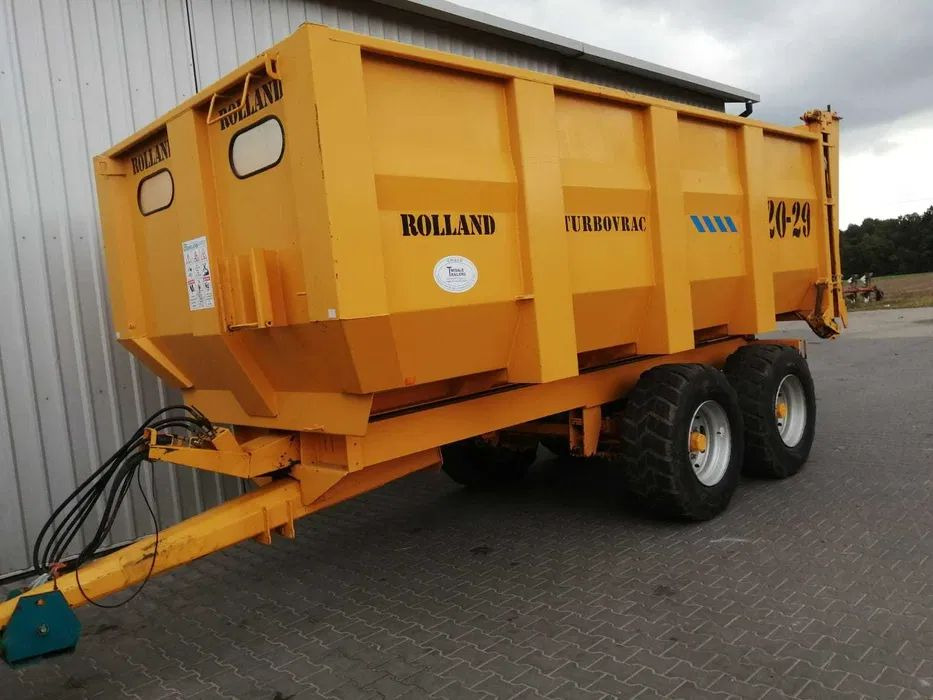Przyczepa skorupowa 16 ton ROLLAND 20-29 TURBOVRAC - Toa kéo trang trại: hình 4 Przyczepa skorupowa 16 ton ROLLAND 20-29 TURBOVRAC - Toa kéo trang trại: hình 4