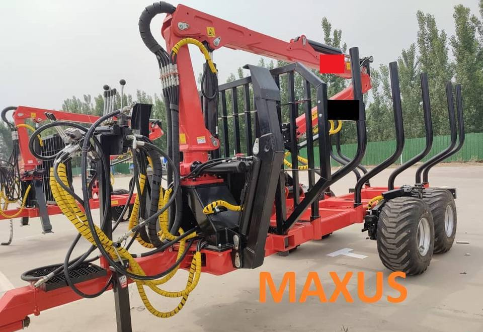 NEW MAXUS 6 TON Trailer + Crane 4.2 m Warranty | НОВА прицепа 6 ТОН + Кран 4,2 м MAXUS Гарантія - Rơ moóc lâm nghiệp: hình 3 NEW MAXUS 6 TON Trailer + Crane 4.2 m Warranty | НОВА прицепа 6 ТОН + Кран 4,2 м MAXUS Гарантія - Rơ moóc lâm nghiệp: hình 3