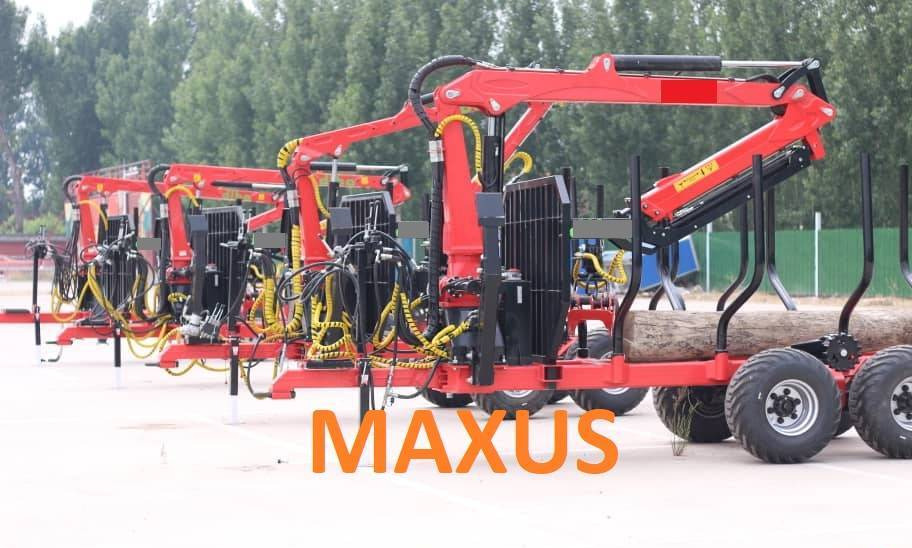 NEW MAXUS 6 TON Trailer + Crane 4.2 m Warranty | НОВА прицепа 6 ТОН + Кран 4,2 м MAXUS Гарантія - Rơ moóc lâm nghiệp: hình 2 NEW MAXUS 6 TON Trailer + Crane 4.2 m Warranty | НОВА прицепа 6 ТОН + Кран 4,2 м MAXUS Гарантія - Rơ moóc lâm nghiệp: hình 2