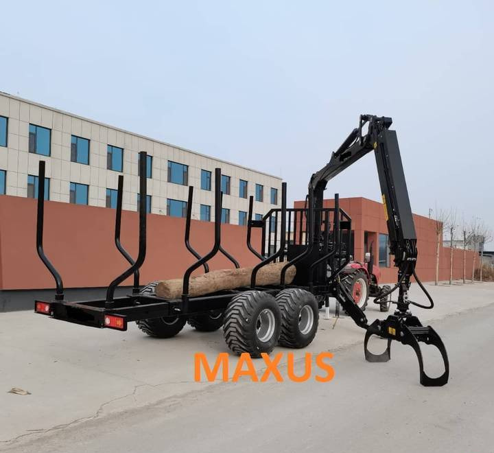 NEW MAXUS 8t Forest Trailer with 2-ton Crane Warranty up to 10 YEARS НОВА прицепа лісова 8т Журавль 2т MAXUS Гарантія до 10 РОКІВ NOWA przyczepa leśna 8t Żuraw 2t MAXUS Gwarancja do 10 LAT - Rơ moóc lâm nghiệp: hình 2 NEW MAXUS 8t Forest Trailer with 2-ton Crane Warranty up to 10 YEARS НОВА прицепа лісова 8т Журавль 2т MAXUS Гарантія до 10 РОКІВ NOWA przyczepa leśna 8t Żuraw 2t MAXUS Gwarancja do 10 LAT - Rơ moóc lâm nghiệp: hình 2