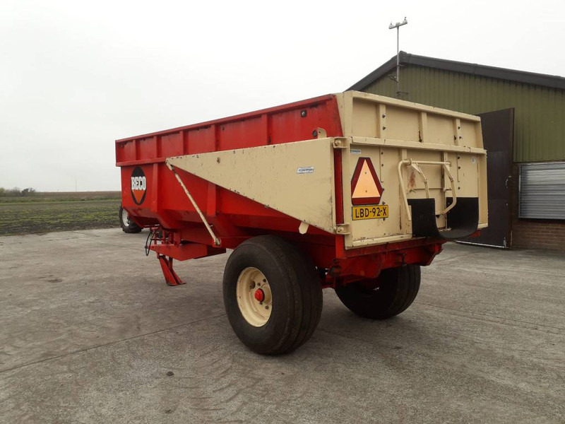 Beco S800 landbouwkipper, Kiepwagen - Toa kéo trang trại: hình 1 Beco S800 landbouwkipper, Kiepwagen - Toa kéo trang trại: hình 1