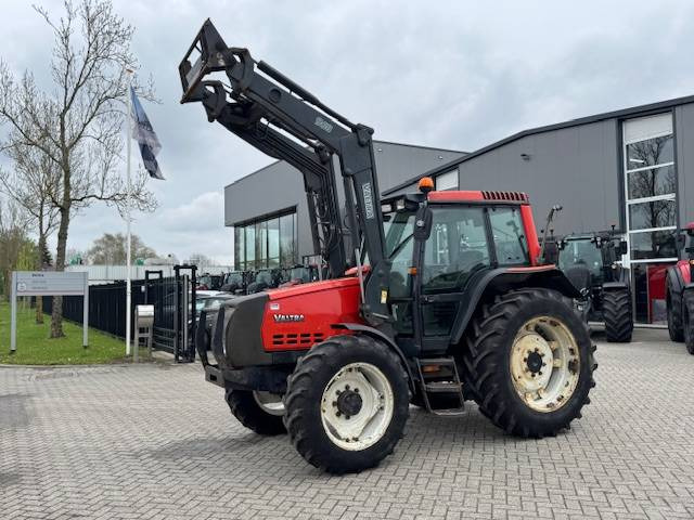 Valtra Valmet 6650 Hitech, voorlader, vloeistofkoppeling - Máy cày: hình 1 Valtra Valmet 6650 Hitech, voorlader, vloeistofkoppeling - Máy cày: hình 1