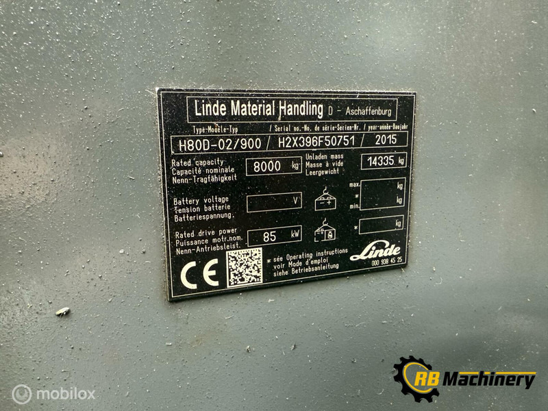 Linde H80-02/900 - Xe nâng: hình 4 Linde H80-02/900 - Xe nâng: hình 4