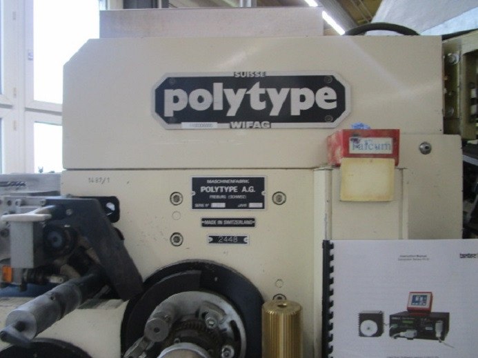 BECHERDRUCKMASCHINE POLYTYPE BDM 400 - Thiết bị in ấn: hình 5 BECHERDRUCKMASCHINE POLYTYPE BDM 400 - Thiết bị in ấn: hình 5