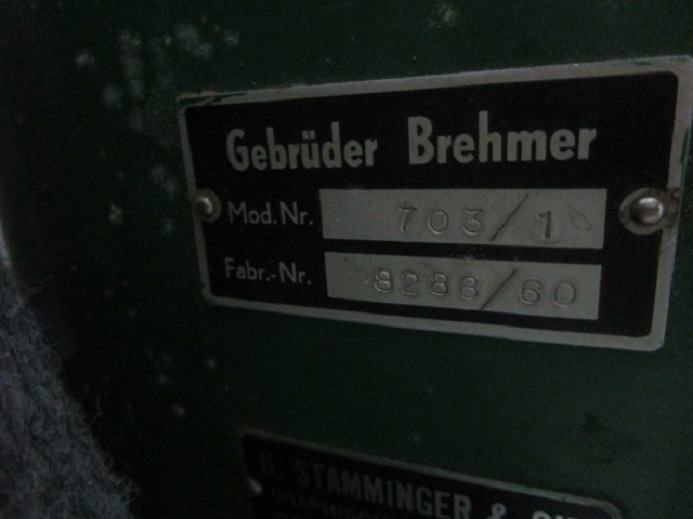 GEBRÜDER BREHMER 703/1 - Thiết bị in ấn: hình 4 GEBRÜDER BREHMER 703/1 - Thiết bị in ấn: hình 4