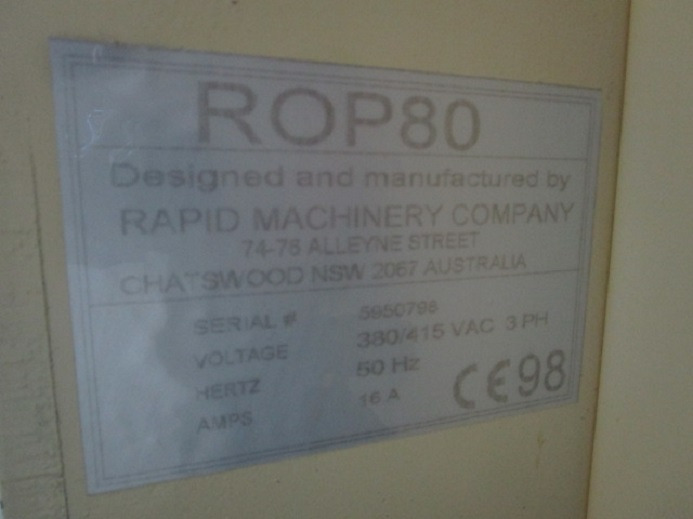 HUBSTANZE RAPID PRINT ROP80 MIT PRÄGEEINHEIT VON OBEN UND UNTEN - Thiết bị in ấn: hình 4 HUBSTANZE RAPID PRINT ROP80 MIT PRÄGEEINHEIT VON OBEN UND UNTEN - Thiết bị in ấn: hình 4