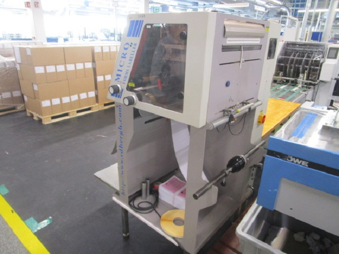 MICRO-FORMS LABELLER 18S (Klebt Etiketten auf Bogen) - Thiết bị in ấn: hình 2 MICRO-FORMS LABELLER 18S (Klebt Etiketten auf Bogen) - Thiết bị in ấn: hình 2