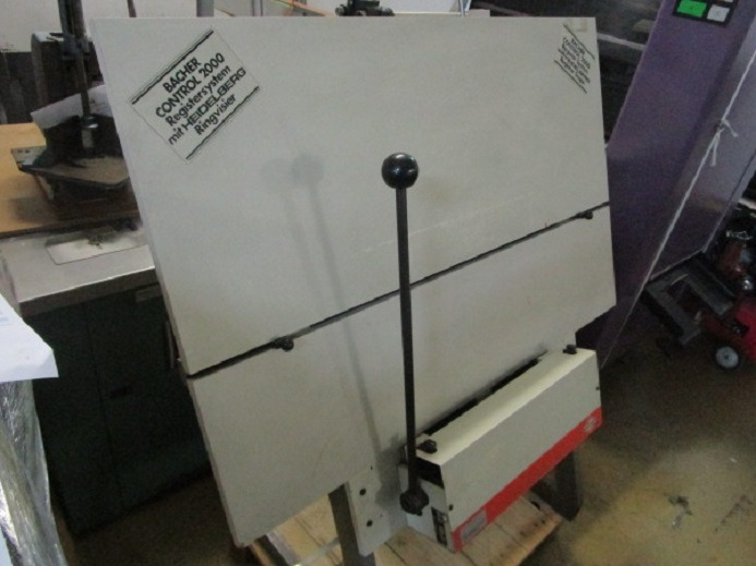 PLATTENSTANZE BACHER CONTROL 2000 - Thiết bị in ấn: hình 2 PLATTENSTANZE BACHER CONTROL 2000 - Thiết bị in ấn: hình 2
