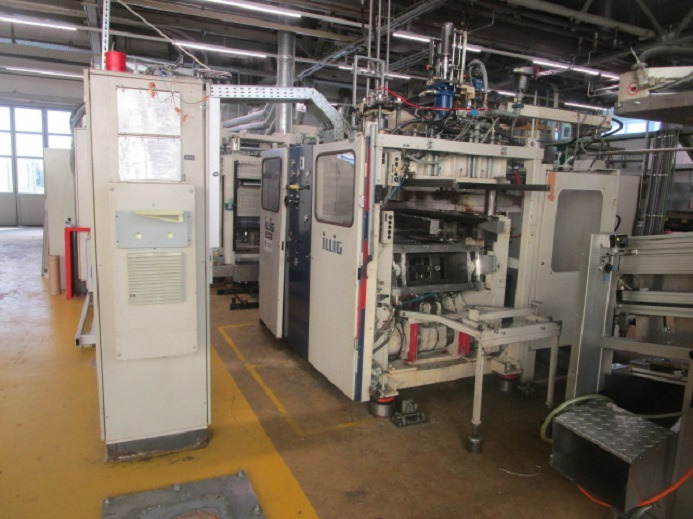 Cho thuê  THERMOFORMMASCHINE ILLIG RDM K 50 & GREINER STAPELUNG THERMOFORMMASCHINE ILLIG RDM K 50 & GREINER STAPELUNG: hình 8