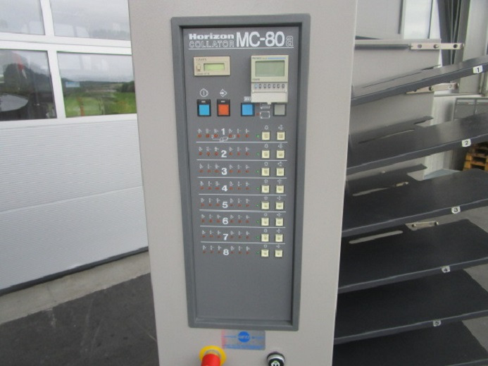 ZUSAMMENTRAGTURM HORIZON MC-80a MIT KOMPRESSOR - Thiết bị in ấn: hình 5 ZUSAMMENTRAGTURM HORIZON MC-80a MIT KOMPRESSOR - Thiết bị in ấn: hình 5