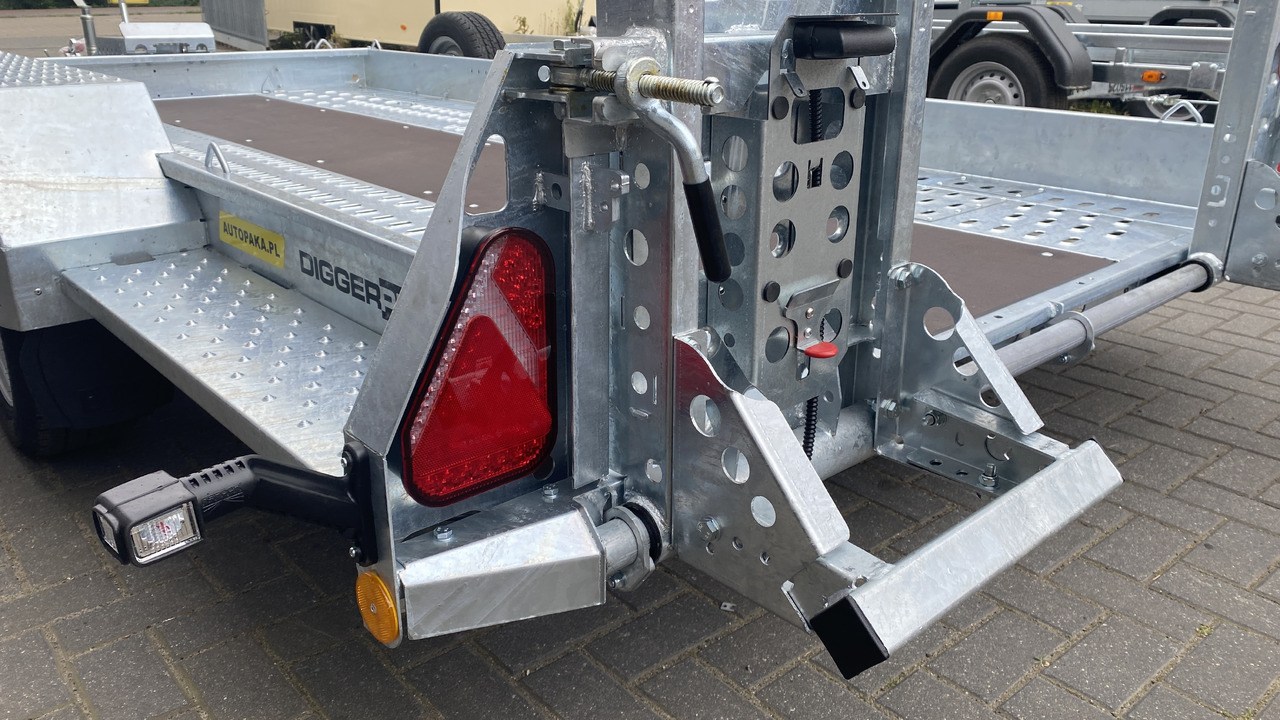 PRZYCZEPA LAWETA DO MINIKOPARKI BUDOWLANA 280x130 CM, DMC 2700 / CONSTRUCTION MINI EXCAVATOR TRANSPORTER TRAILER 280x130 CM, DMC 2700 KG - Rơ moóc để vận chuyển thiết bị: hình 2 PRZYCZEPA LAWETA DO MINIKOPARKI BUDOWLANA 280x130 CM, DMC 2700 / CONSTRUCTION MINI EXCAVATOR TRANSPORTER TRAILER 280x130 CM, DMC 2700 KG - Rơ moóc để vận chuyển thiết bị: hình 2