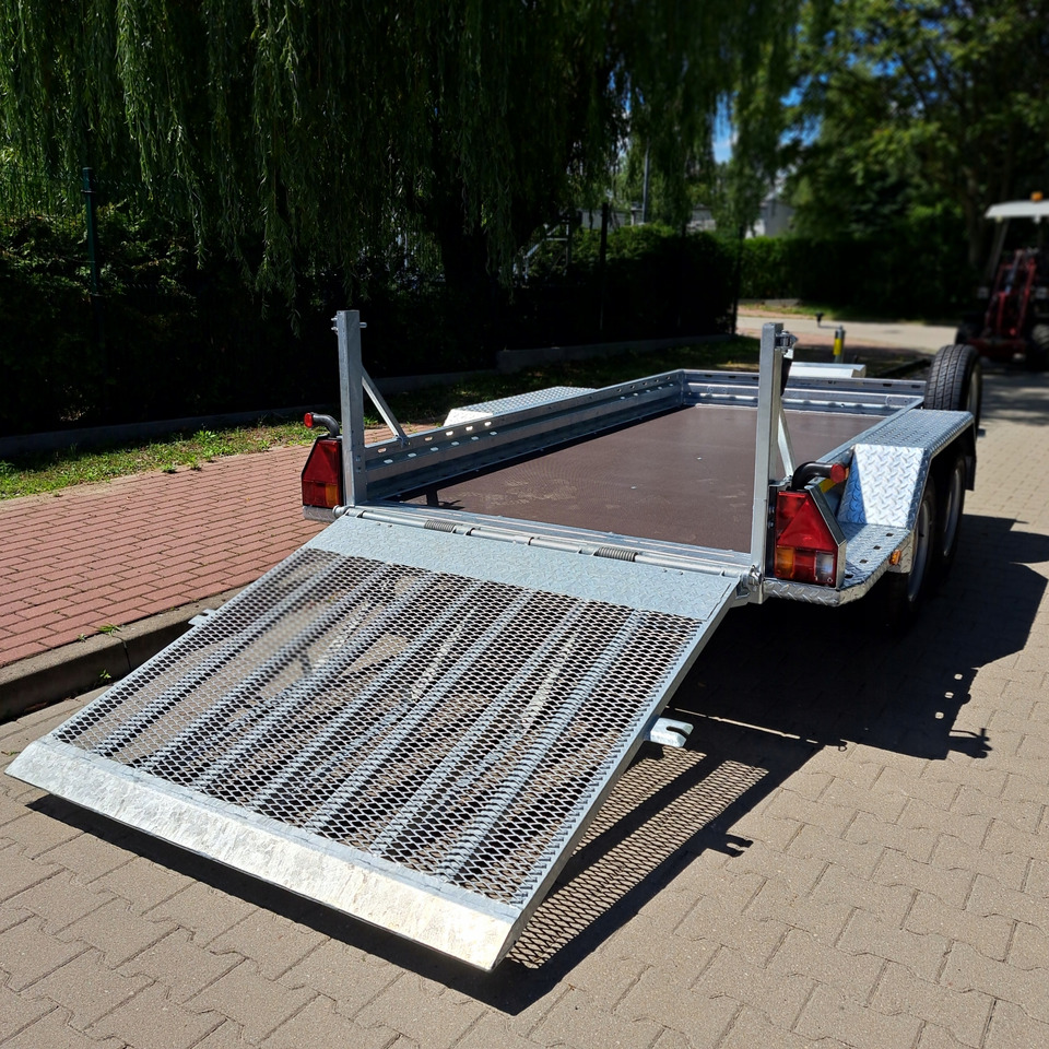 Rơ moóc để vận chuyển thiết bị mới PRZYCZEPA LAWETA DO MINIKOPARKI POD KOPARKĘ Z RAMPĄ 2700KG / MINI EXCAVATOR TRANSPORTER TRAILER WITH RAMPS 2700KG: hình 7