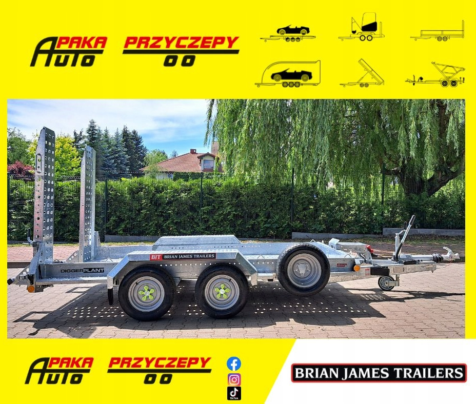 PRZYCZEPA LAWETA DO MINIKOPARKI PODNOŚNIKA 3500KG 3,20X1,70 / MINI EXCAVATOR LIFT TRAILER 3500KG 3.20X1.70 - Rơ moóc để vận chuyển thiết bị: hình 1 PRZYCZEPA LAWETA DO MINIKOPARKI PODNOŚNIKA 3500KG 3,20X1,70 / MINI EXCAVATOR LIFT TRAILER 3500KG 3.20X1.70 - Rơ moóc để vận chuyển thiết bị: hình 1