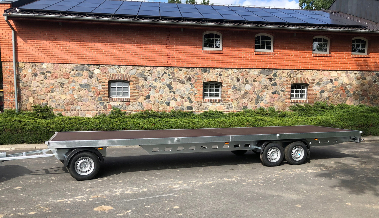 PRZYCZEPA OBROTNICA PLATFORMA 8m 3500 KG / TURNTABLE PLATFORM TRAILER 8m 3500 KG - Rơ moóc thùng lửng/ Phẳng: hình 2 PRZYCZEPA OBROTNICA PLATFORMA 8m 3500 KG / TURNTABLE PLATFORM TRAILER 8m 3500 KG - Rơ moóc thùng lửng/ Phẳng: hình 2