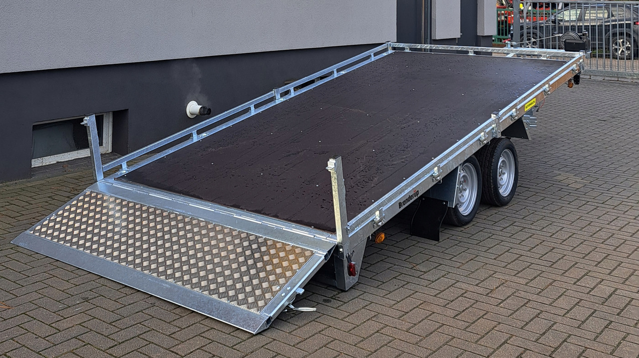 PRZYCZEPA PLATFORMA 408 CM, UCHYŁOWA Z WCIĄGARKĄ, DMC 3500 KG / PLATFORM TRAILER 408 CM, TIPPING WITH WINCH, DMC 3500 KG - Rơ moóc thùng lửng/ Phẳng: hình 2 PRZYCZEPA PLATFORMA 408 CM, UCHYŁOWA Z WCIĄGARKĄ, DMC 3500 KG / PLATFORM TRAILER 408 CM, TIPPING WITH WINCH, DMC 3500 KG - Rơ moóc thùng lửng/ Phẳng: hình 2
