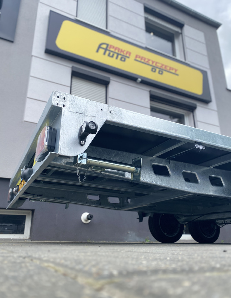 Rơ moóc thùng lửng/ Phẳng mới PRZYCZEPA PLATFORMOWA 5X2 WARK DMC 3500 / WARK PLATFORM TRAILER 5X2 DMC 3500: hình 9