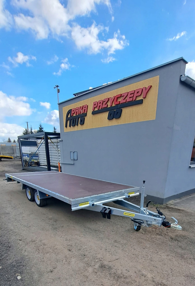 Rơ moóc thùng lửng/ Phẳng mới PRZYCZEPA PLATFORMY 5x2 WARK DMC 3500 / WARK PLATFORM TRAILER 5x2 DMC 3500: hình 7