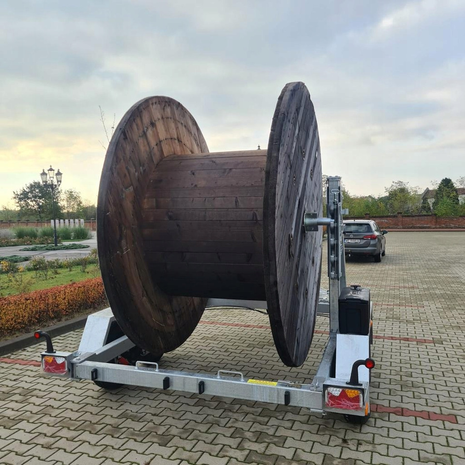 PRZYCZEPA SŁUPOWA KABLOWA PRZEWÓZ KABLI 3500 KG / POLE CABLE TRAILER FOR CABLE TRANSPORT 3500 KG - Rơ moóc cáp: hình 3 PRZYCZEPA SŁUPOWA KABLOWA PRZEWÓZ KABLI 3500 KG / POLE CABLE TRAILER FOR CABLE TRANSPORT 3500 KG - Rơ moóc cáp: hình 3