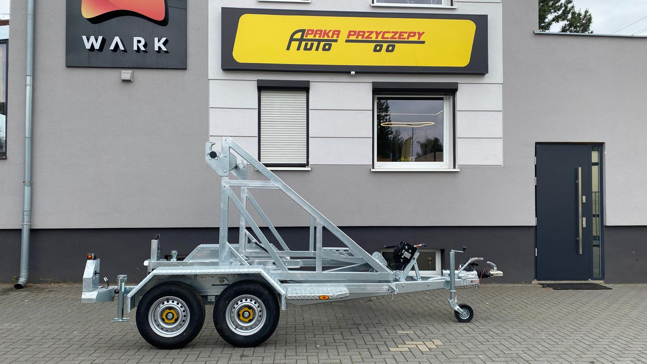 PRZYCZEPA WARK KABLOWA Z WCIĄGARKĄ RĘCZNĄ, DMC 3500 KG / WARK Cable Trailer with Manual Winch, DMC 3500 KG - Rơ moóc cáp: hình 5 PRZYCZEPA WARK KABLOWA Z WCIĄGARKĄ RĘCZNĄ, DMC 3500 KG / WARK Cable Trailer with Manual Winch, DMC 3500 KG - Rơ moóc cáp: hình 5