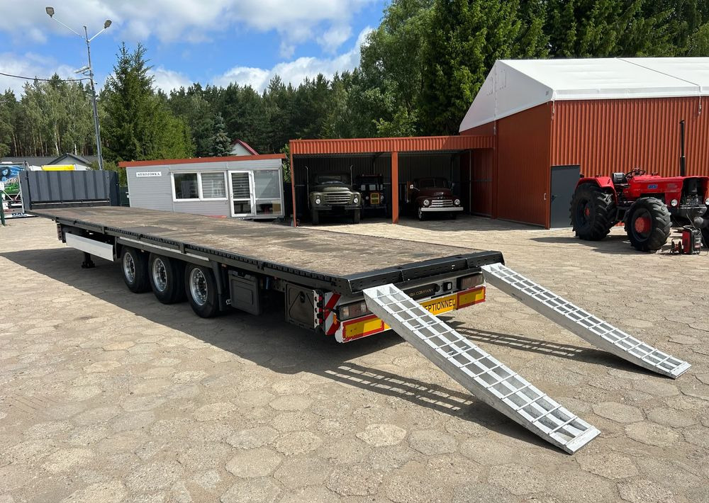 Krone PLATFORMA NISKOPODWOZIOWA z NAJAZDAMI / MEGA R 19.5 / OSIE SAF !! - Sơ mi rơ moóc thùng thấp: hình 1 Krone PLATFORMA NISKOPODWOZIOWA z NAJAZDAMI / MEGA R 19.5 / OSIE SAF !! - Sơ mi rơ moóc thùng thấp: hình 1