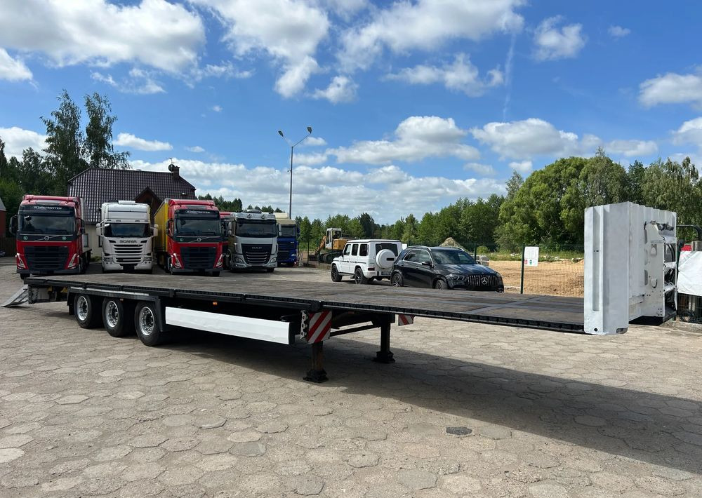 Krone PLATFORMA NISKOPODWOZIOWA z NAJAZDAMI / MEGA R 19.5 / OSIE SAF !! - Sơ mi rơ moóc thùng thấp: hình 4 Krone PLATFORMA NISKOPODWOZIOWA z NAJAZDAMI / MEGA R 19.5 / OSIE SAF !! - Sơ mi rơ moóc thùng thấp: hình 4