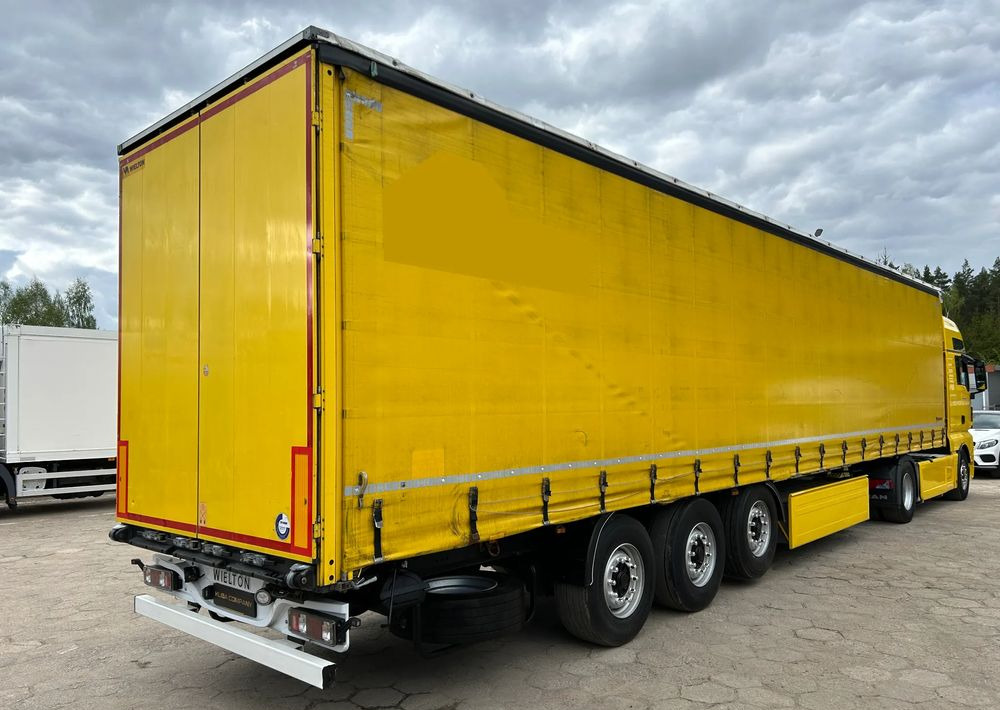Wielton NS3K FIRANKA / STANDARD / OŚ PODNOSZONA / KOSZ PALETOWY / 2019 ROK !! - Sơ mi rơ moóc mui bạt: hình 4 Wielton NS3K FIRANKA / STANDARD / OŚ PODNOSZONA / KOSZ PALETOWY / 2019 ROK !! - Sơ mi rơ moóc mui bạt: hình 4