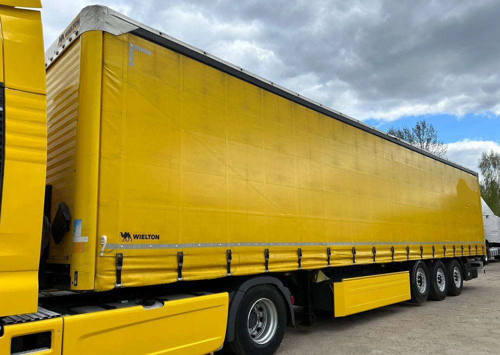 Wielton NS3K FIRANKA / STANDARD / OŚ PODNOSZONA / KOSZ PALETOWY / 2019 ROK !! - Sơ mi rơ moóc mui bạt: hình 1 Wielton NS3K FIRANKA / STANDARD / OŚ PODNOSZONA / KOSZ PALETOWY / 2019 ROK !! - Sơ mi rơ moóc mui bạt: hình 1