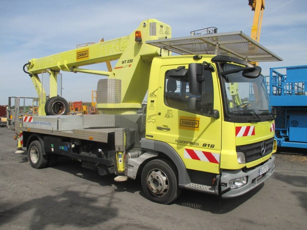 Nền bục trên không gắn trên xe tải Wumag WT 230: hình 10