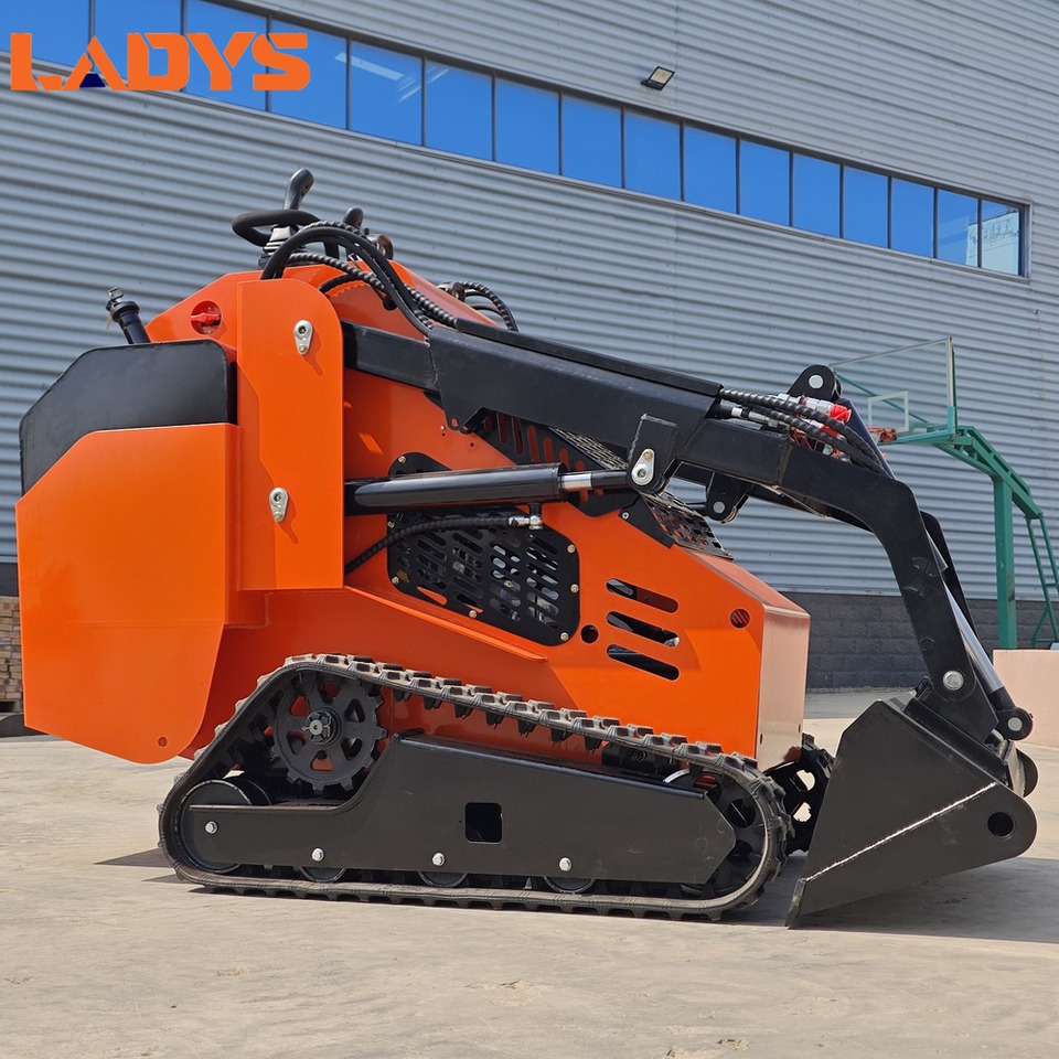 LADYS Free Shipping Mini Skid Steer Loader Compact Track Electric/Diesel Chinese Mini Skid Steer Loader For Sale With Mini Skid Steer Attachments 4 In 1 Bucket - Máy xúc lật đa năng: hình 2 LADYS Free Shipping Mini Skid Steer Loader Compact Track Electric/Diesel Chinese Mini Skid Steer Loader For Sale With Mini Skid Steer Attachments 4 In 1 Bucket - Máy xúc lật đa năng: hình 2