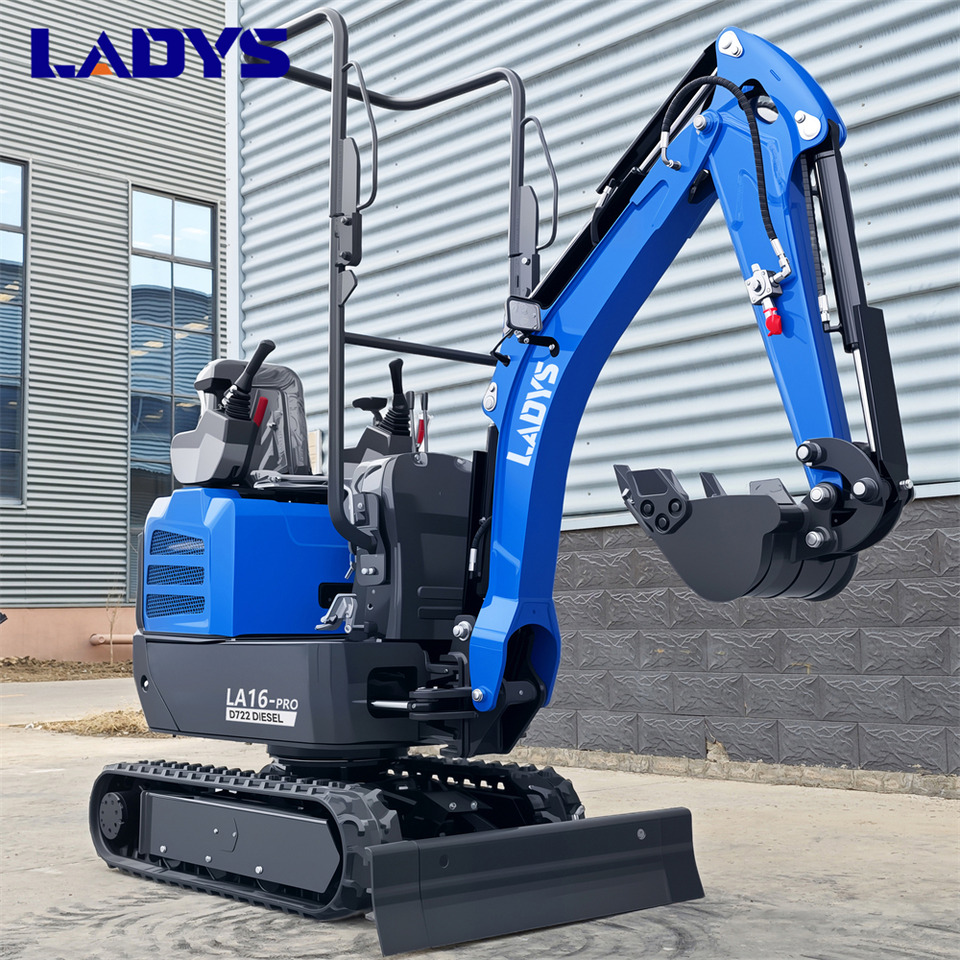 LADYS LA16Pro Mini Excavator Euro 5/Epa Kubota Engine Mini Excavator For Sale - Máy xúc: hình 4 LADYS LA16Pro Mini Excavator Euro 5/Epa Kubota Engine Mini Excavator For Sale - Máy xúc: hình 4