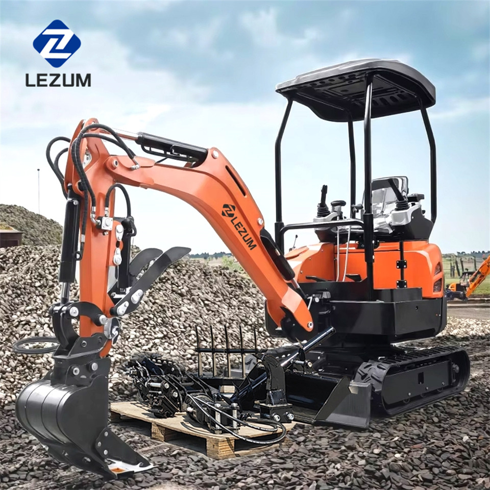 LEZUM DY18 Mini Excavator Digger Miniexcavadora EPA Kubota Engine Mini Excavator For Sale With Mini Excavator Attachment Set - Máy xúc bánh xích: hình 4 LEZUM DY18 Mini Excavator Digger Miniexcavadora EPA Kubota Engine Mini Excavator For Sale With Mini Excavator Attachment Set - Máy xúc bánh xích: hình 4
