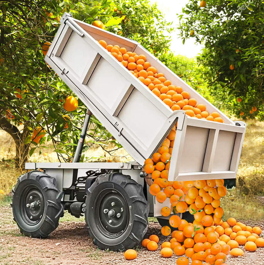 LEZUM Electric Remote Control Transporter Agricultural Orchard Farm Electric Utv Material Handling Equipment All Terrain Transport Vehicle - Toa kéo nhỏng/ Xe đổ: hình 2 LEZUM Electric Remote Control Transporter Agricultural Orchard Farm Electric Utv Material Handling Equipment All Terrain Transport Vehicle - Toa kéo nhỏng/ Xe đổ: hình 2