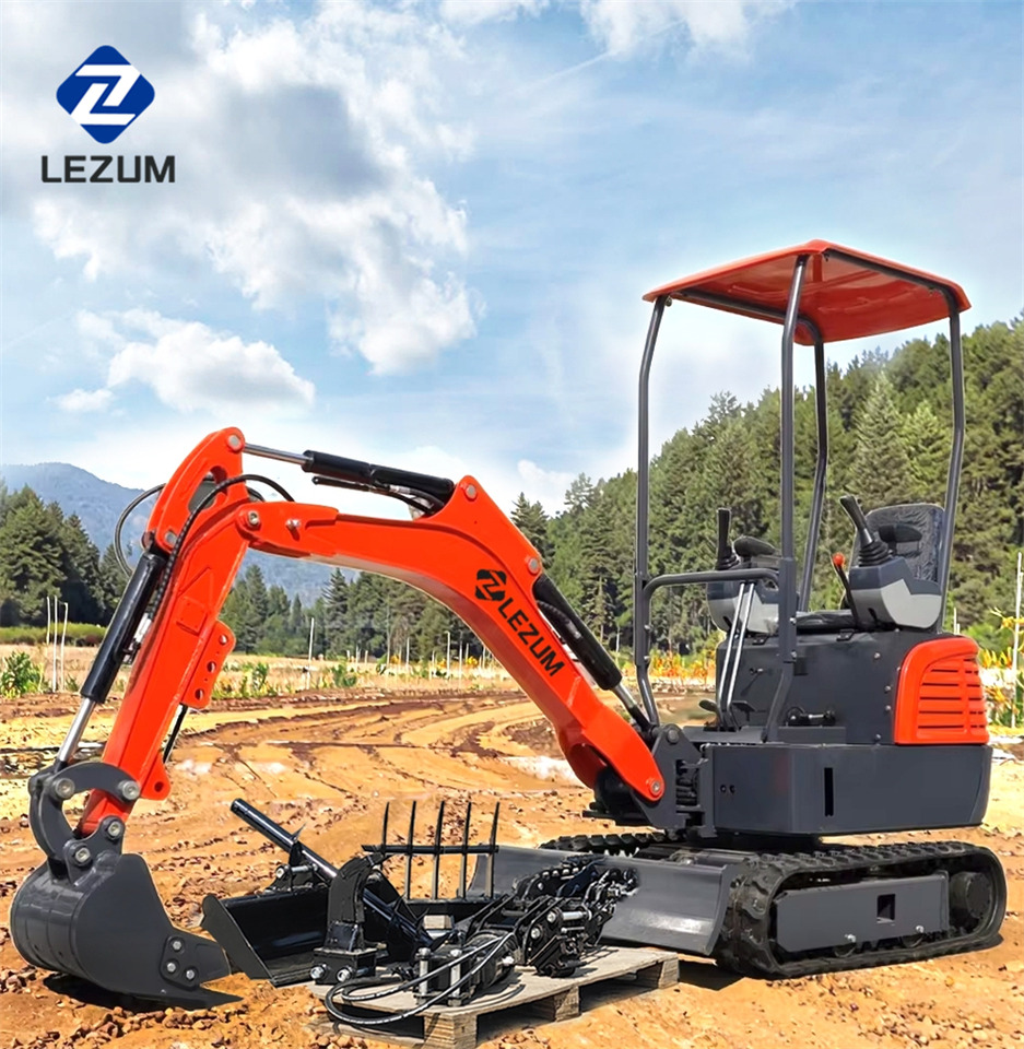 LEZUM Free Shipping Mini Excavator Bagger Pelle Miniexcavadora 1 2 3.5 Ton CE/EPA/EURO 5 Kubota Engine Diesel/Electric Mini Excavators For Sale - Máy xúc bánh xích: hình 1 LEZUM Free Shipping Mini Excavator Bagger Pelle Miniexcavadora 1 2 3.5 Ton CE/EPA/EURO 5 Kubota Engine Diesel/Electric Mini Excavators For Sale - Máy xúc bánh xích: hình 1