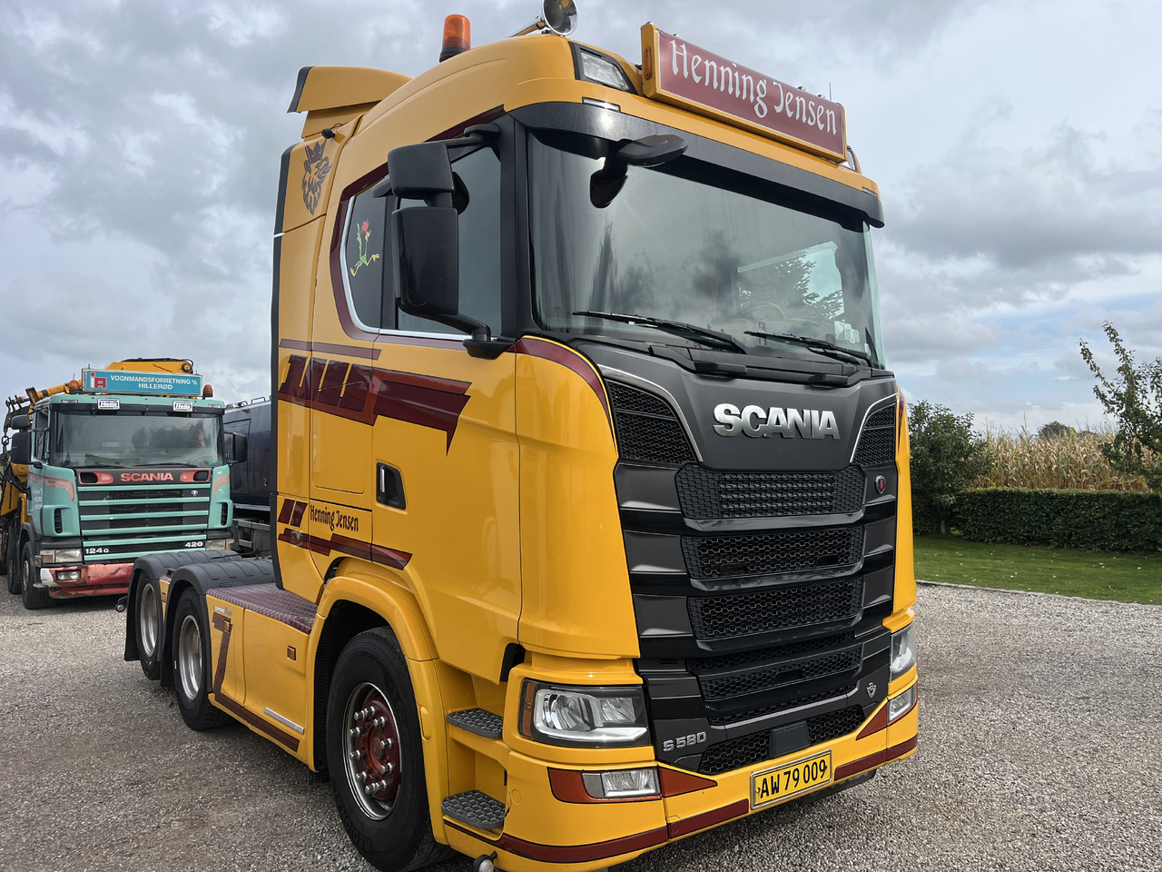 SCANIA Rs 580 - Xe đầu kéo: hình 3 SCANIA Rs 580 - Xe đầu kéo: hình 3