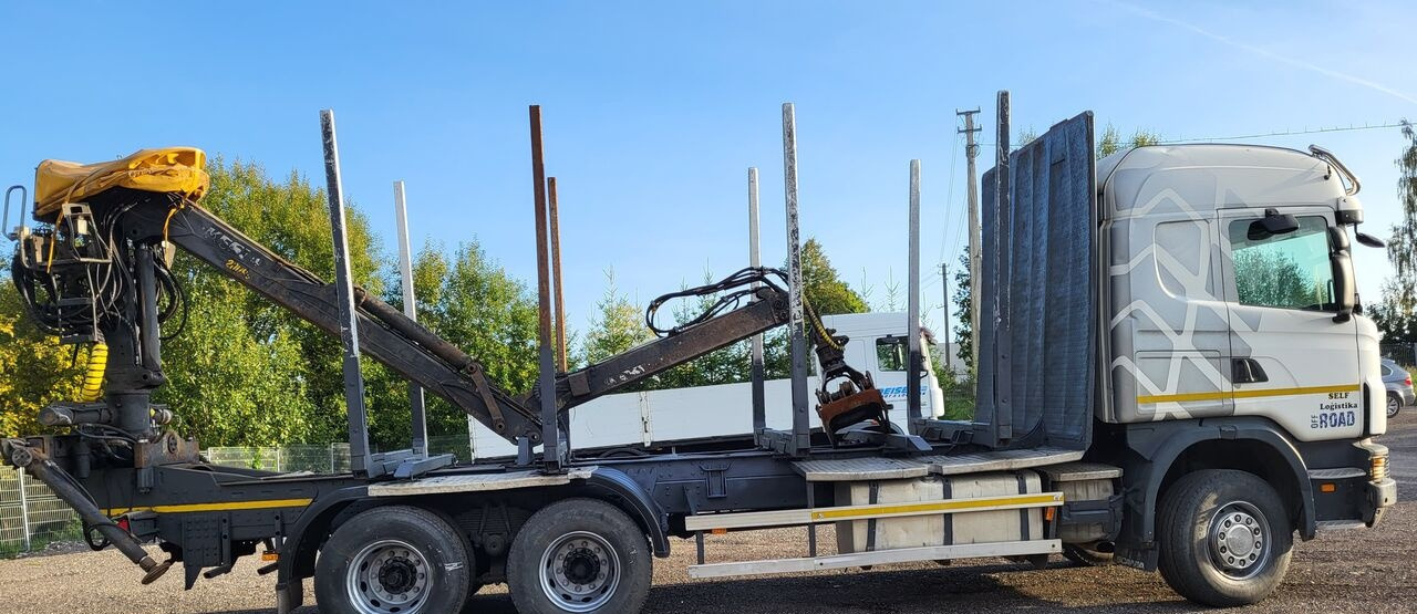 Scania G480 - Xe chở gỗ, Xe cẩu tự hành: hình 4 Scania G480 - Xe chở gỗ, Xe cẩu tự hành: hình 4