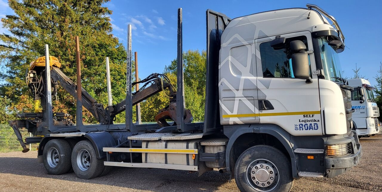 Scania G480 - Xe chở gỗ, Xe cẩu tự hành: hình 2 Scania G480 - Xe chở gỗ, Xe cẩu tự hành: hình 2