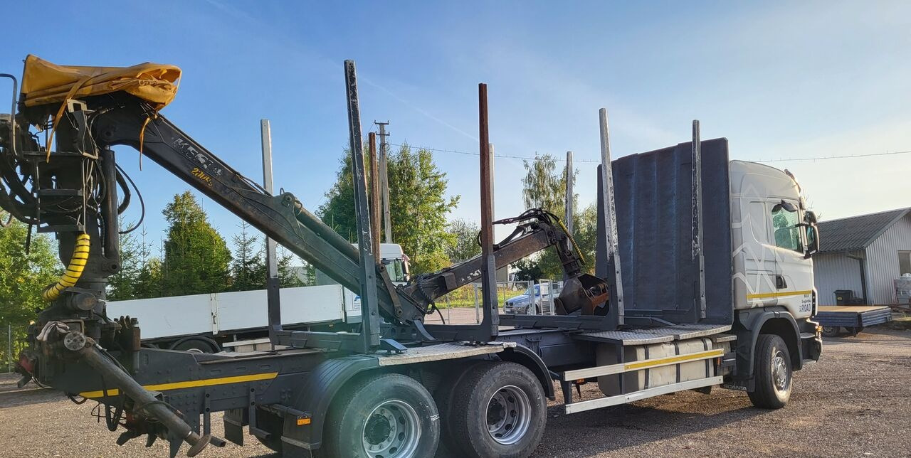 Scania G480 - Xe chở gỗ, Xe cẩu tự hành: hình 5 Scania G480 - Xe chở gỗ, Xe cẩu tự hành: hình 5