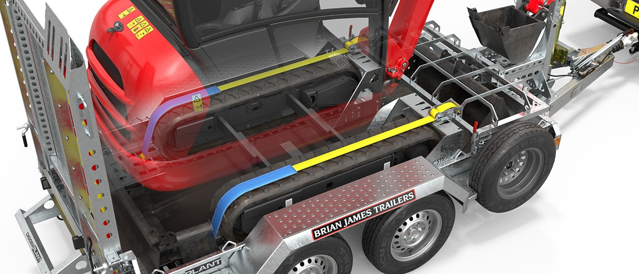 Rơ moóc để vận chuyển thiết bị mới BRIAN JAMES TRAILERS Digger Plant: hình 7 Rơ moóc để vận chuyển thiết bị mới BRIAN JAMES TRAILERS Digger Plant: hình 7