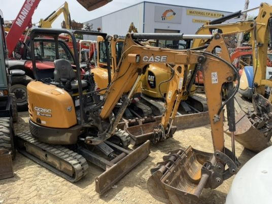 Case CX26C - Máy xúc mini: hình 1 Case CX26C - Máy xúc mini: hình 1