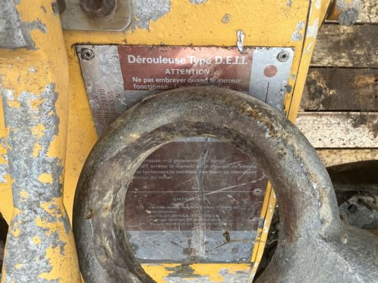 Dérouleuse - Tay quay: hình 4 Dérouleuse - Tay quay: hình 4