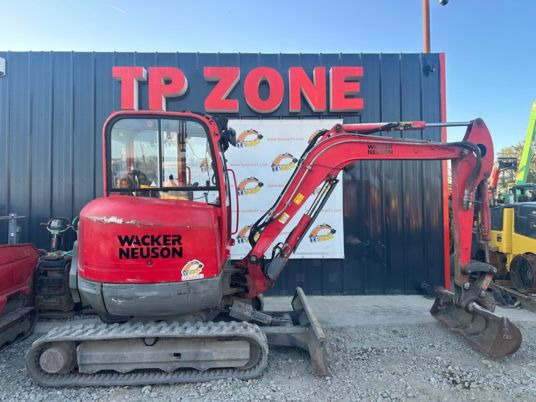 Wacker Neuson EZ38 Cabine à 19900 € HT - Máy xúc mini: hình 1 Wacker Neuson EZ38 Cabine à 19900 € HT - Máy xúc mini: hình 1