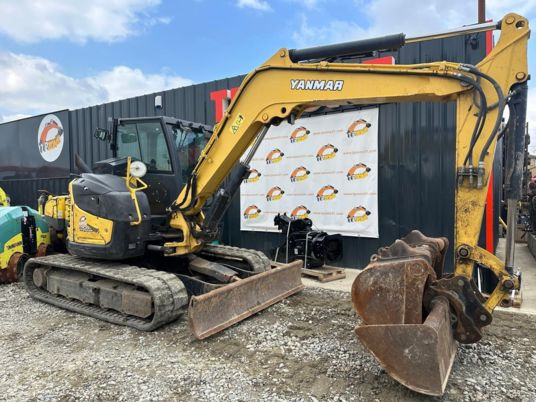 Yanmar VIO80-1A à 37500 euros HT - Máy xúc bánh xích: hình 3 Yanmar VIO80-1A à 37500 euros HT - Máy xúc bánh xích: hình 3