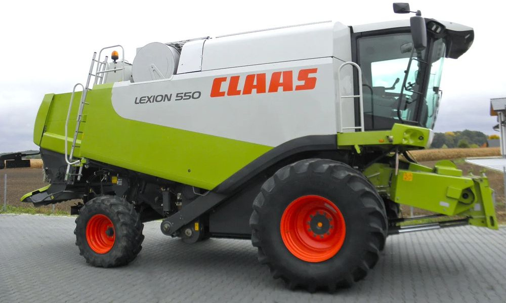 Claas Lexion 550 2005 Rok, heder V750, Najbogatsza Wersja, Nie Malowany, Stan Idealny - Máy gặt đập: hình 3 Claas Lexion 550 2005 Rok, heder V750, Najbogatsza Wersja, Nie Malowany, Stan Idealny - Máy gặt đập: hình 3