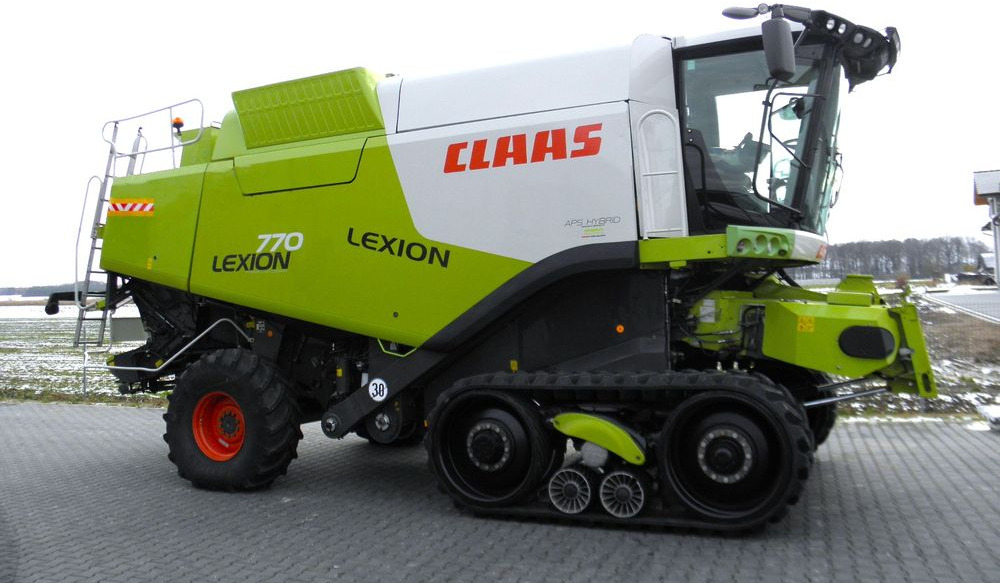 Claas Lexion 770 Terra Trac Heder V10,5, Najbogatsza Wersja, Nie Malowany, Stan Bardzo Dobry - Máy gặt đập: hình 2 Claas Lexion 770 Terra Trac Heder V10,5, Najbogatsza Wersja, Nie Malowany, Stan Bardzo Dobry - Máy gặt đập: hình 2