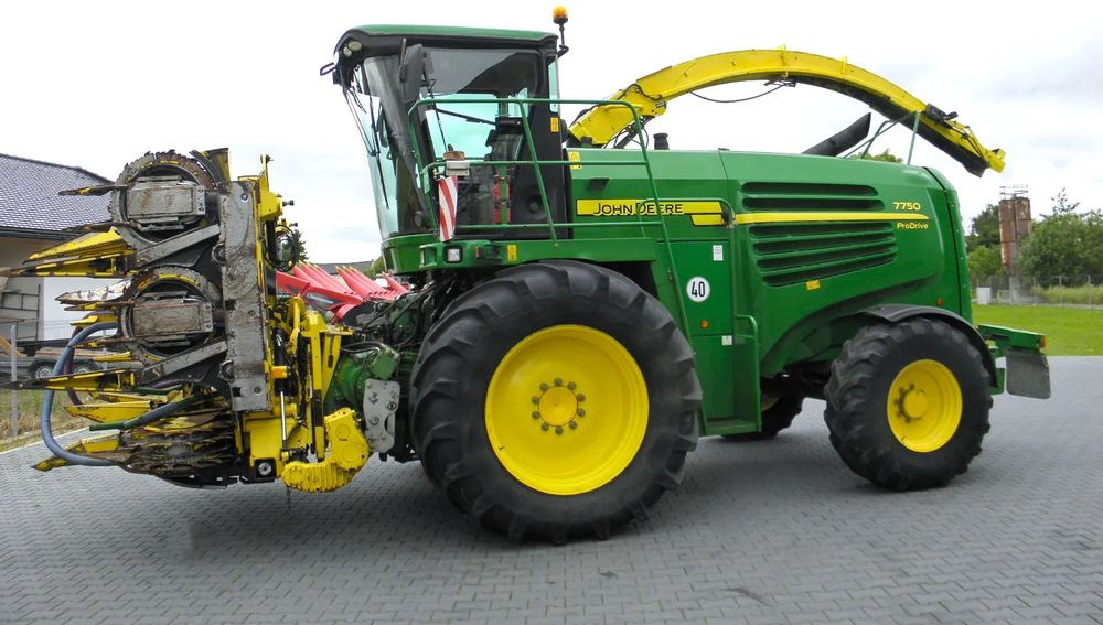 John Deere 7750 ProDrive 2008 Rok, +Kemper 375, +podbieracz do traw, Nie Malowany, Stan Bardzo Dobry - Máy gặt đập thức ăn gia súc: hình 1 John Deere 7750 ProDrive 2008 Rok, +Kemper 375, +podbieracz do traw, Nie Malowany, Stan Bardzo Dobry - Máy gặt đập thức ăn gia súc: hình 1