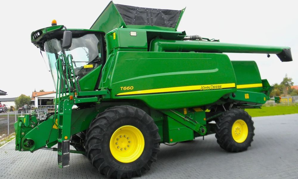 John Deere T660 2014 Rok, heder 7,6m, 2700 mtg na silniku, Najbogatsza Wersja, Nie Malowany, Stan Idealny - Máy gặt đập: hình 5 John Deere T660 2014 Rok, heder 7,6m, 2700 mtg na silniku, Najbogatsza Wersja, Nie Malowany, Stan Idealny - Máy gặt đập: hình 5