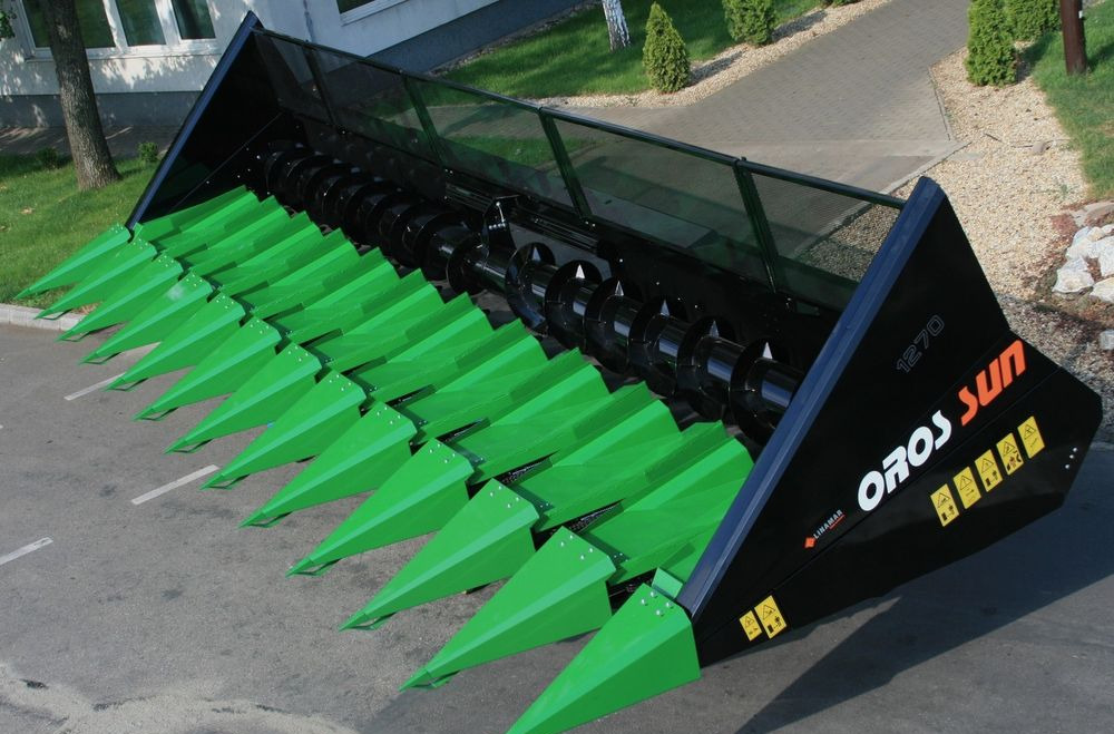 Oros SUN 1276 12 rzędowy, Nowe przystawki do Zbioru Słonecznika - Máy gặt hướng dương: hình 2 Oros SUN 1276 12 rzędowy, Nowe przystawki do Zbioru Słonecznika - Máy gặt hướng dương: hình 2